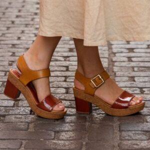 Francesco V. leather sandals size 39